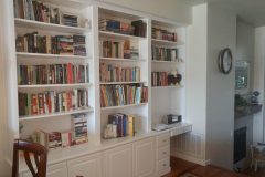 Custom Built-In Bookcase